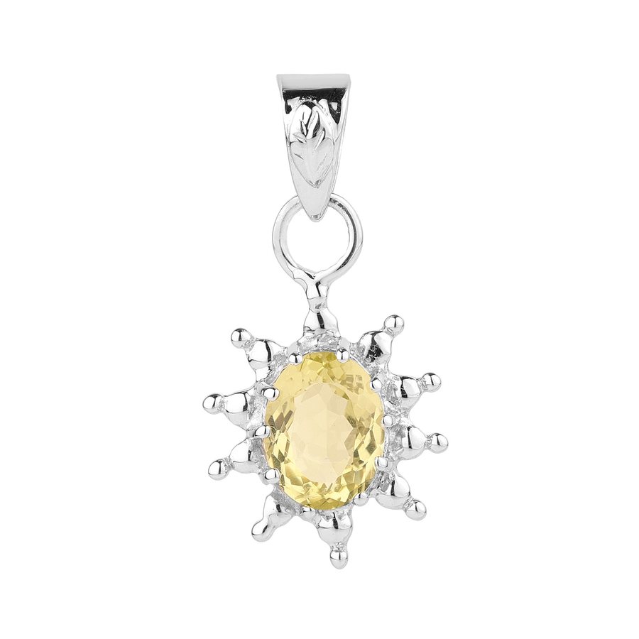Oval halo, claw set, silver jewellery setting and finishing capability