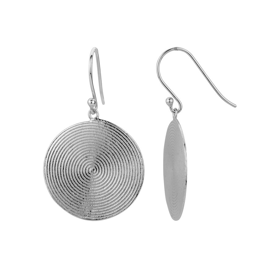 Spun wire dome and flat oval, silver jewellery setting and finishing capability
