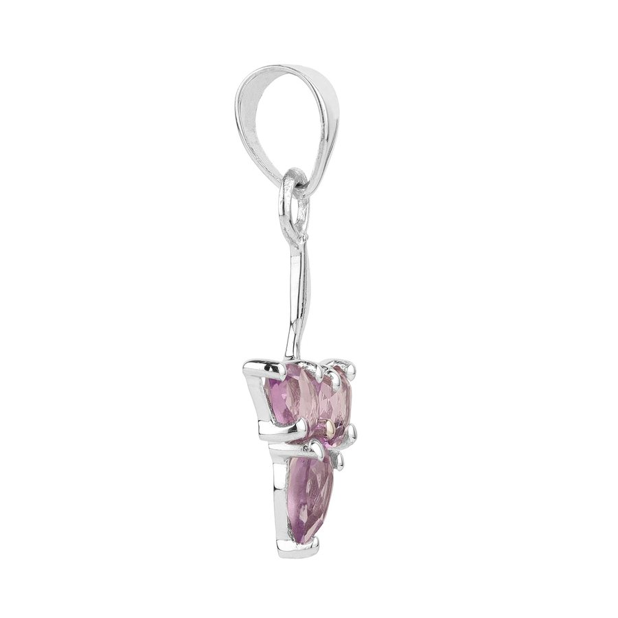 Pear and marquise cluster, silver jewellery setting and finishing capability