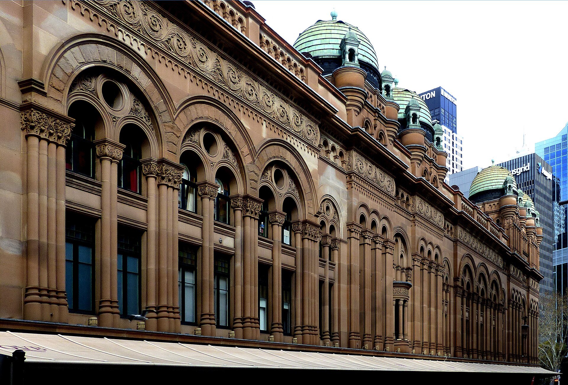 Queen Victoria Building in Sydney, a landmark retail arcade in Australia